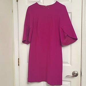 Trina Turk | Purple Pink Bell Sleeve Dress